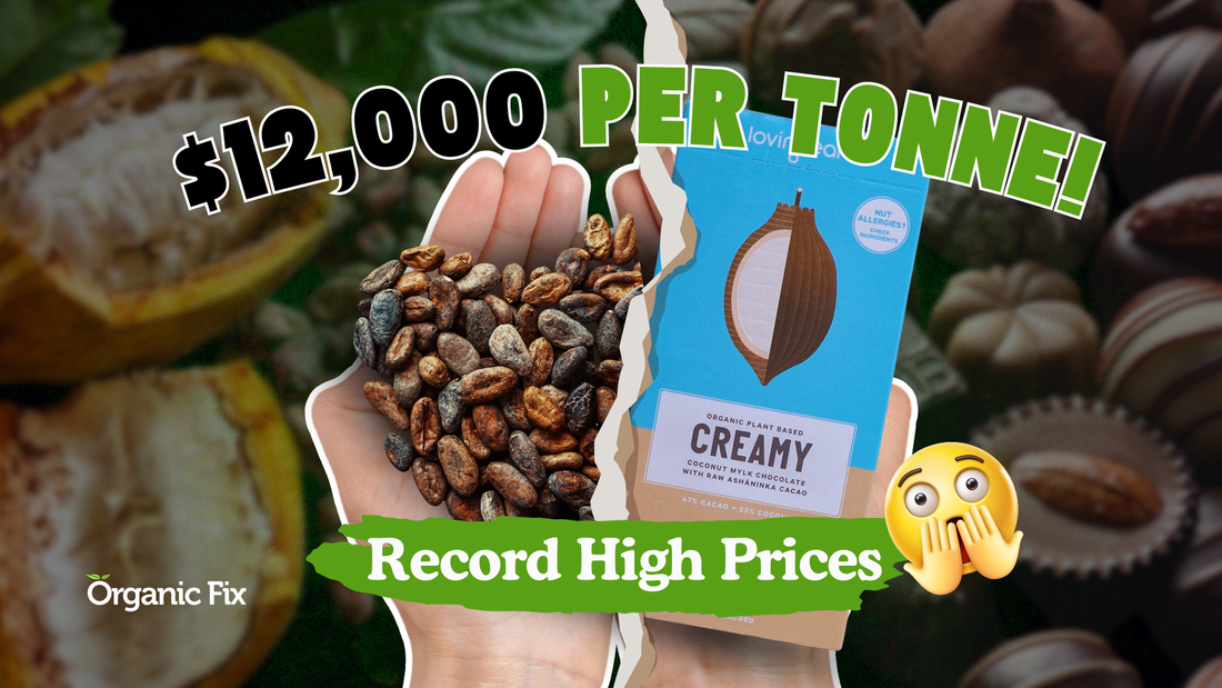 Why Chocolate Prices Are Skyrocketing: The Real Story Behind Your Favourite Treat | Organic Fix Eltham